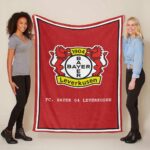 FC Bayer 04 Leverkusen für Fan 01 Fleecedecke – Decke