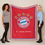 FC Bayern München für Fan 01 Fleecedecke – Decke
