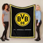 FC Borussia Dortmund für Fan 01 Fleecedecke – Decke
