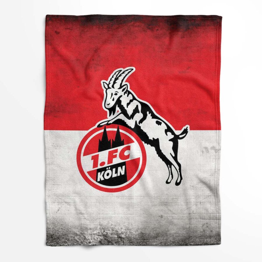 1. FC Köln KOE04 Fleecedecke - Decke – Bild 2