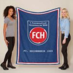 FC Heidenheim 1846 für Fans 01 Fleecedecke – Decke