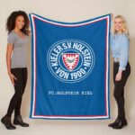 FC Holstein Kiel für Fans 01 Fleecedecke – Decke