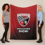 FC Ingolstadt 04 wir suchen dich Fleecedecke – Decke