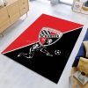 FC Ingolstadt Schanzer 04 weiß-roter Hintergrund Teppich