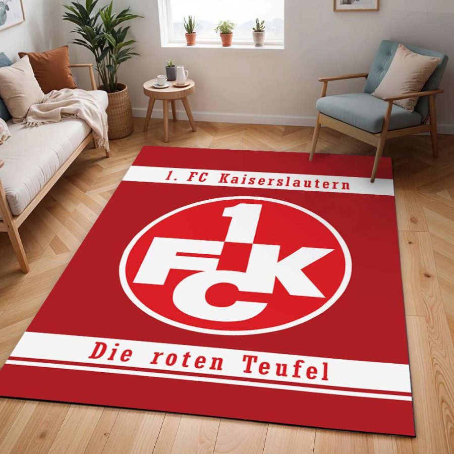 FC Kaiserslautern 1FCK Die roten Teufel Teppich – Bild 2