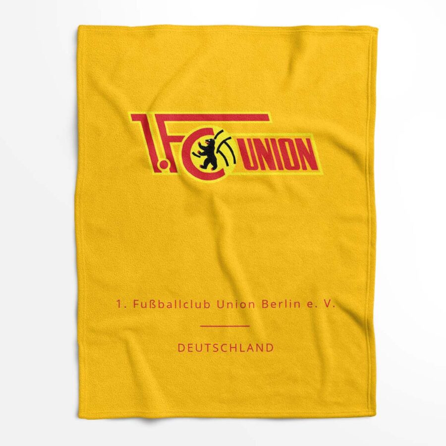 FC Union Berlin UNI08 Fleecedecke - Decke – Bild 2