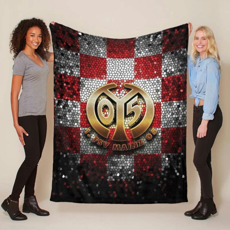 FSV Mainz 05 Fußballverein M06 Fleecedecke - Decke