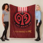 FSV Mainz 05 Fußballverein M08 Fleecedecke – Decke