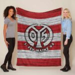 FSV Mainz 05 Fußballverein M11 Fleecedecke – Decke