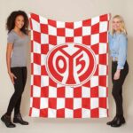 FSV Mainz 05 Fußballverein M12 Fleecedecke – Decke