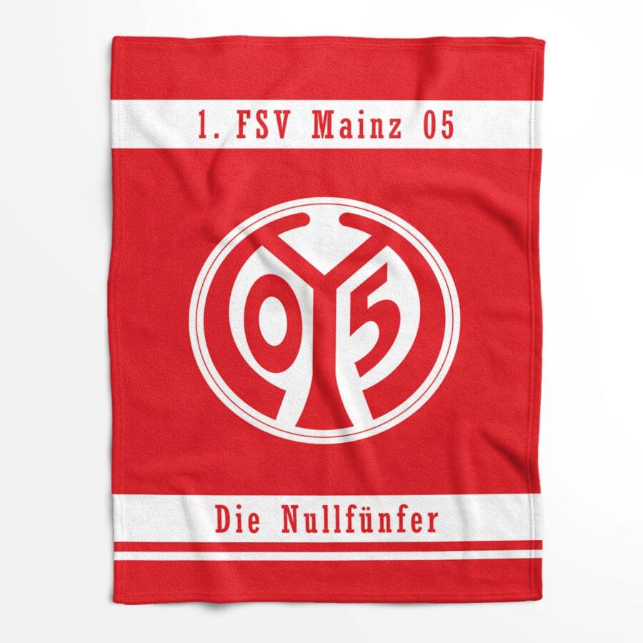 FSV Mainz 05 M05 Fleecedecke - Decke – Bild 2
