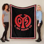 FSV Mainz 05 für Fan 01 Fleecedecke – Decke