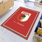 Fc Augsburg für Fan 01 Teppich