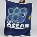 Findet Dorie – Rettet den Ozean Decke – Fleecedecke