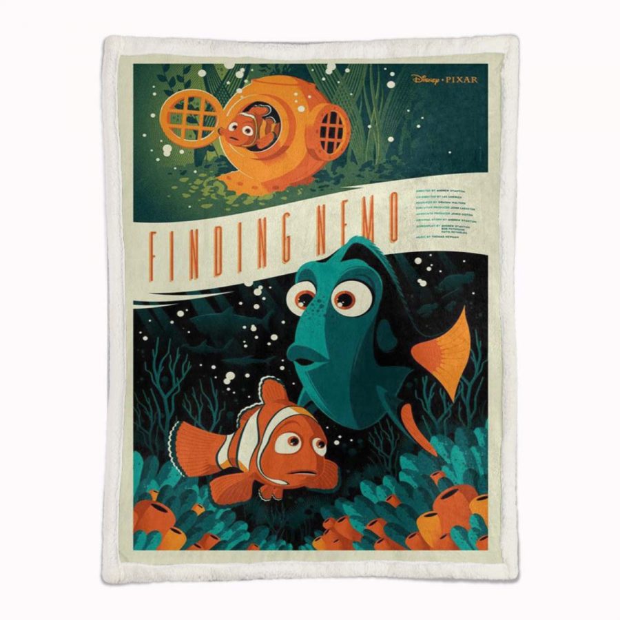 Findet Nemo 02 Decke - Fleecedecke – Bild 2