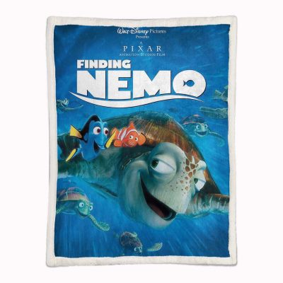Alternative view of Findet Nemo 04 Decke - Fleecedecke