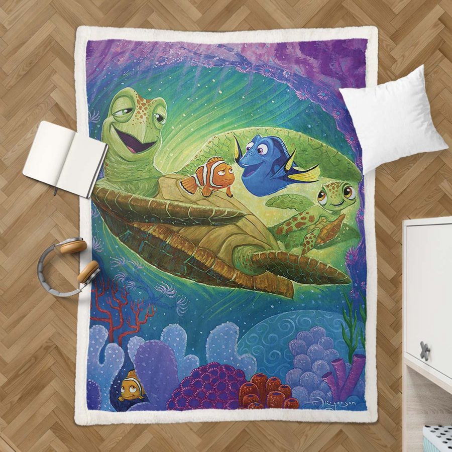 Findet Nemo 06 Decke - Fleecedecke – Bild 3