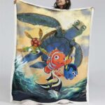Findet Nemo 07 Decke – Fleecedecke