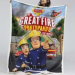 Feuerwehrmann Sam Charaktere 09 Decke – Fleecedecke