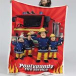 Feuerwehrmann Sam Charaktere 12 Decke – Fleecedecke