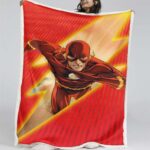 Flash-DC-Comics 02 Decke – Fleecedecke