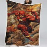 Flash-DC-Comics 03 Decke – Fleecedecke