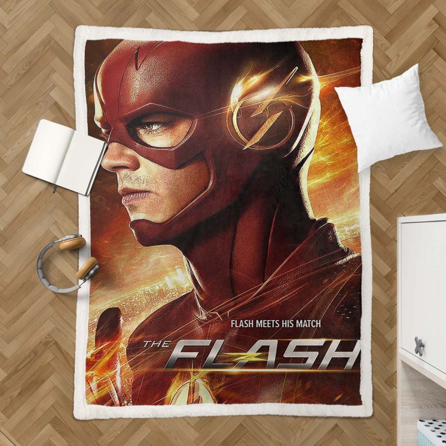 Flash-DC-Comics 04 Decke - Fleecedecke – Bild 3