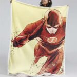 Flash-DC-Comics 05 Decke – Fleecedecke