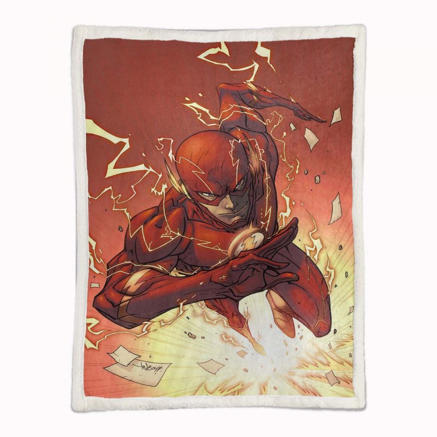 Flash-DC-Comics 06 Decke - Fleecedecke – Bild 2