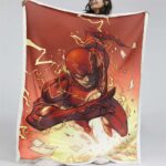 Flash-DC-Comics 06 Decke – Fleecedecke