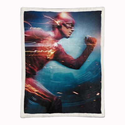 Alternative view of Flash-DC-Comics 07 Decke - Fleecedecke