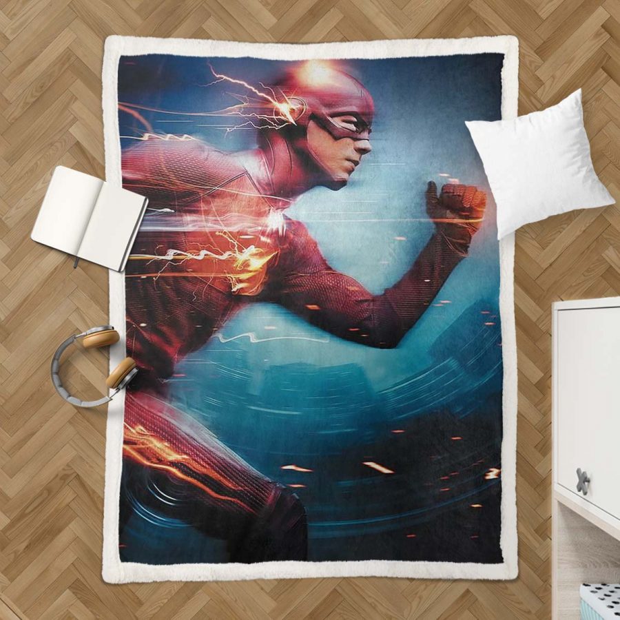 Flash-DC-Comics 07 Decke - Fleecedecke – Bild 3