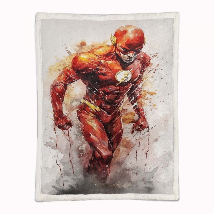 Flash-DC-Comics 08 Decke - Fleecedecke – Bild 2