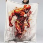 Flash-DC-Comics 08 Decke – Fleecedecke
