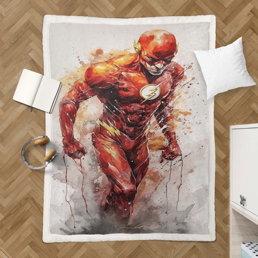 Flash-DC-Comics 08 Decke - Fleecedecke – Bild 3