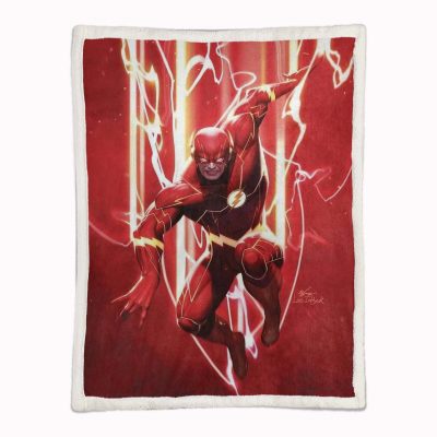 Alternative view of Flash-DC-Comics 09 Decke - Fleecedecke