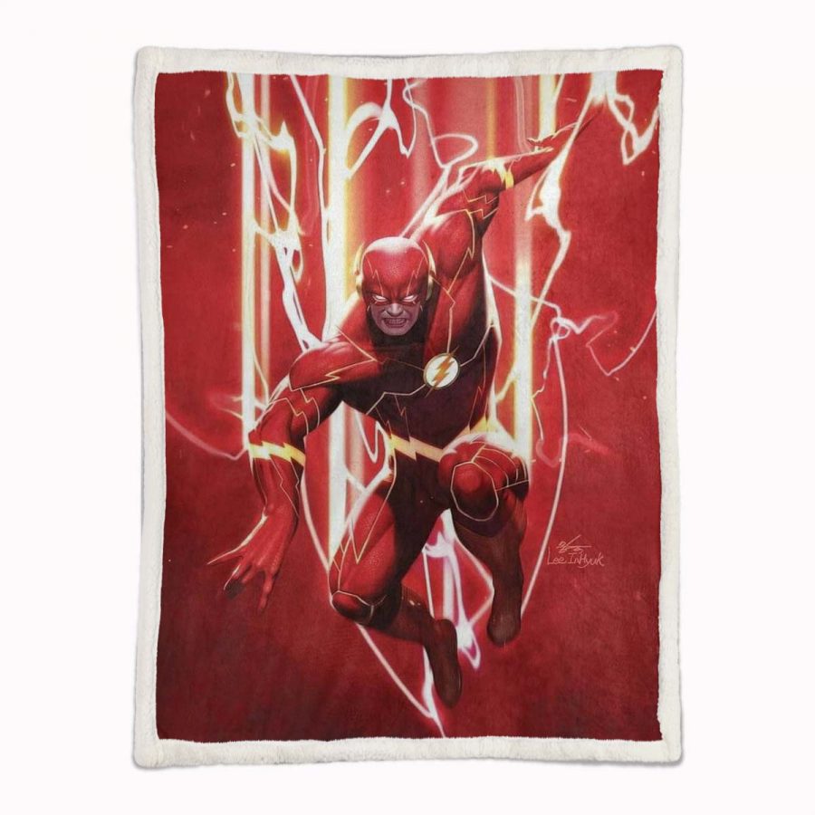 Flash-DC-Comics 09 Decke - Fleecedecke – Bild 2