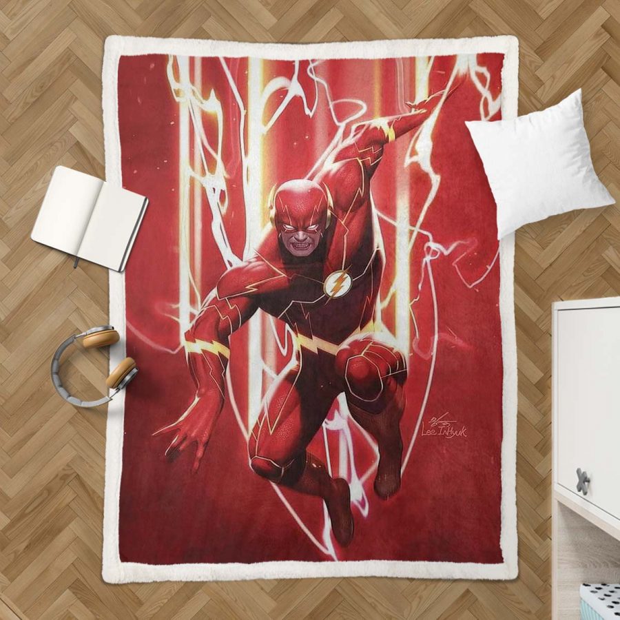 Flash-DC-Comics 09 Decke - Fleecedecke – Bild 3