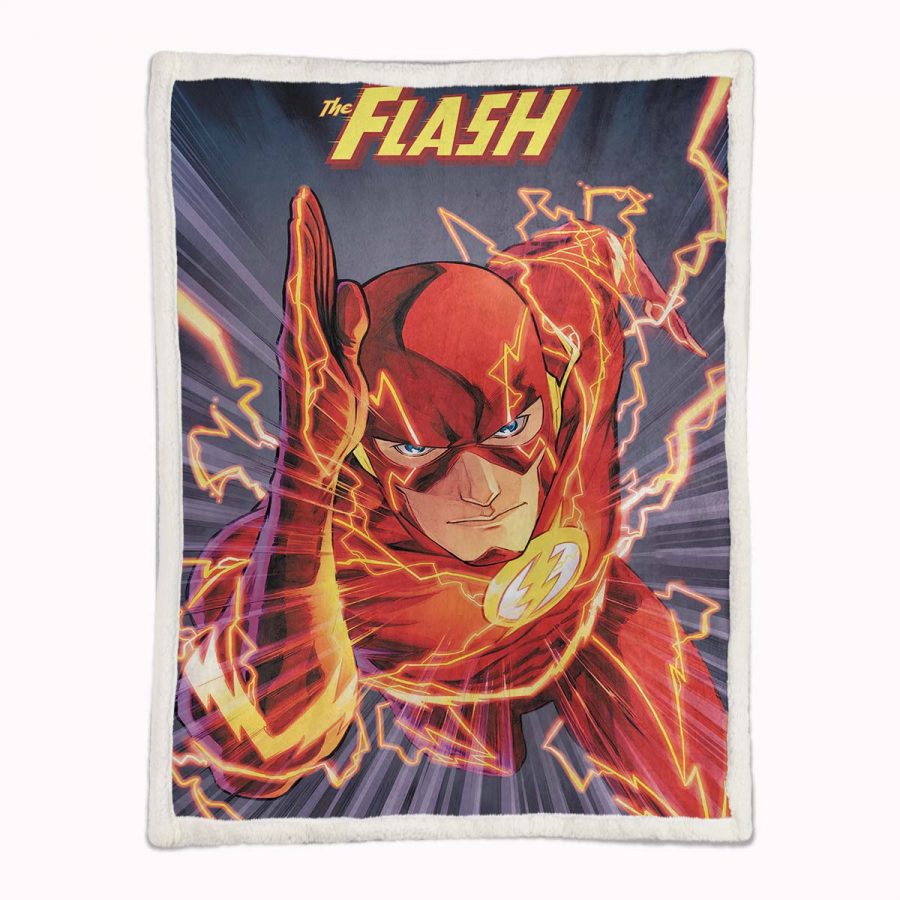 Flash-DC-Comics 11 Decke - Fleecedecke – Bild 2