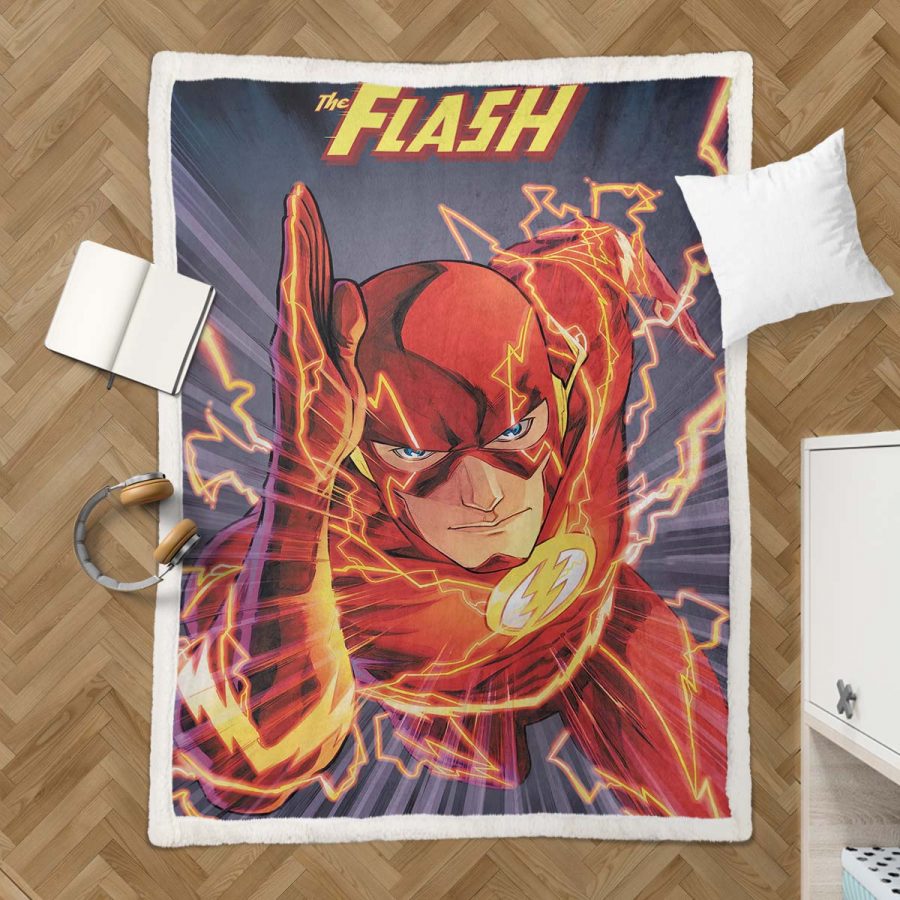 Flash-DC-Comics 11 Decke - Fleecedecke – Bild 3