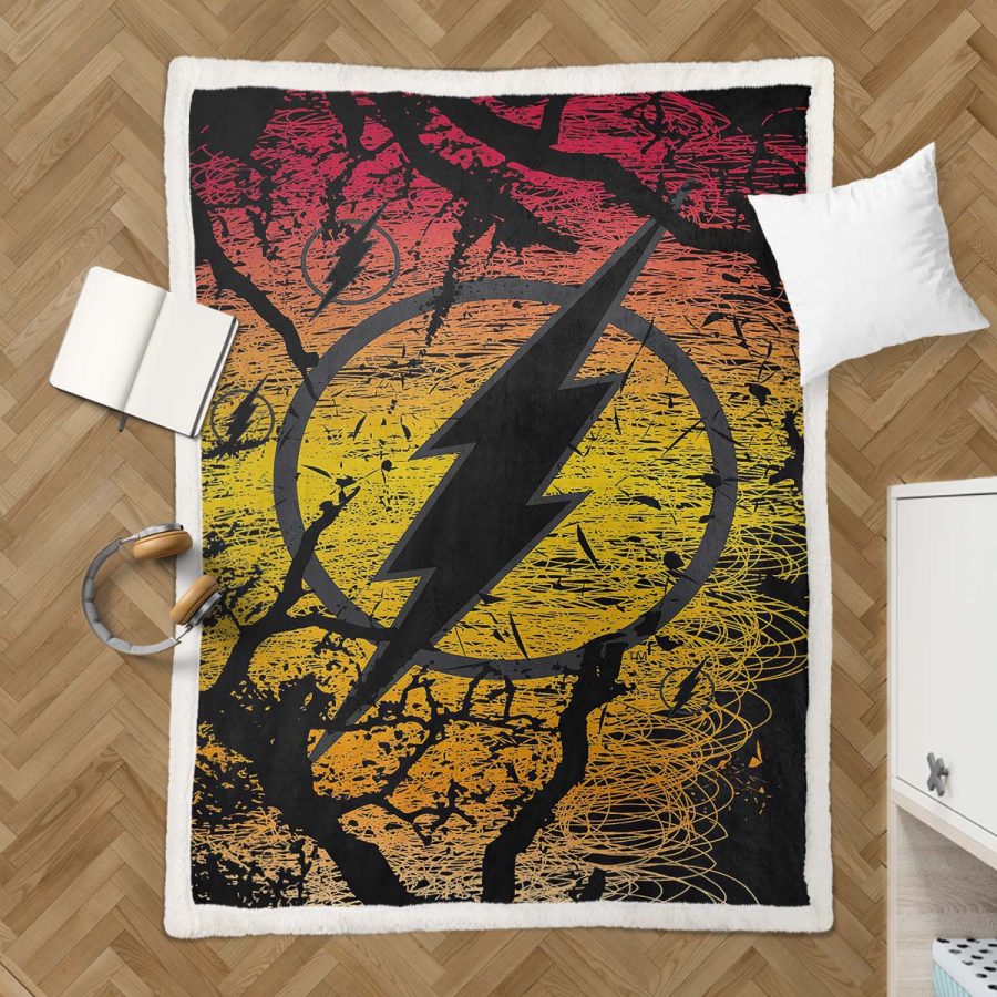 Flash-DC-Comics 12 Decke - Fleecedecke – Bild 3