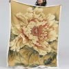 Blumenteppiche Blumen Decke - Fleecedecke