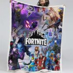 Fortnite Alle Charaktere 01 Decke – Fleecedecke