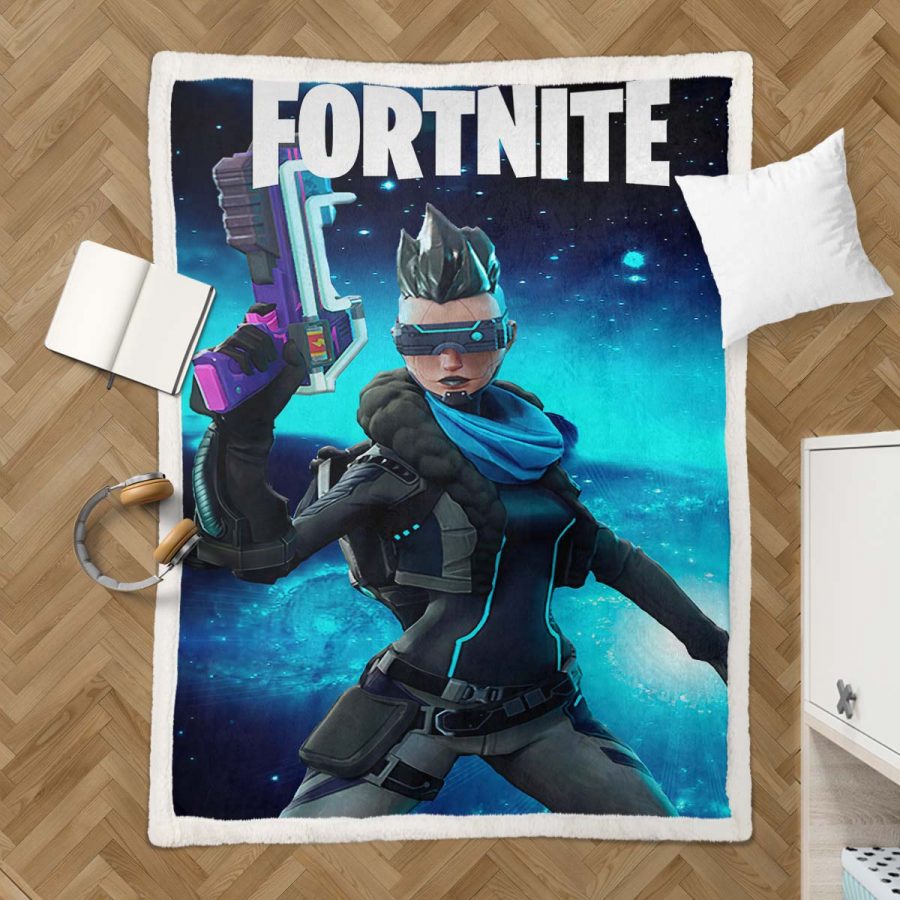 Fortnite Charakter 04 Decke - Fleecedecke – Bild 3