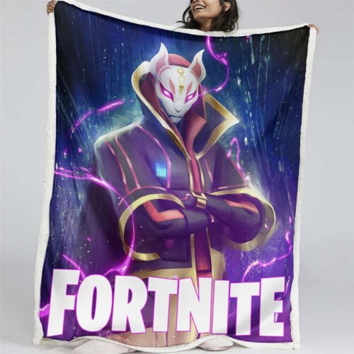Fortnite Drift FN04 Decke - Fleecedecke