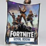 Fortnite Jayce Royal Room Spiel Decke – Fleecedecke
