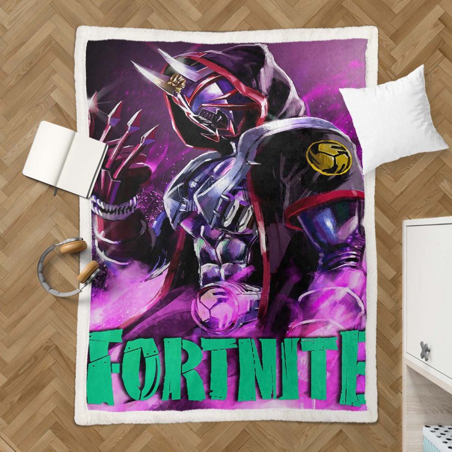 Fortnite Samurai FN03 Decke - Fleecedecke – Bild 3