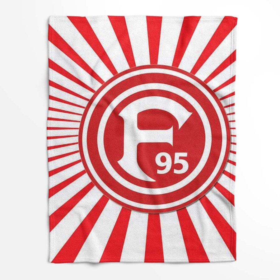 Fortuna Düsseldorf 02 Fleecedecke - Decke – Bild 2