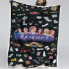 Friends Central Perk Holiday Special Weihnachtsfernsehshow Trendy Decke - Fleecedecke