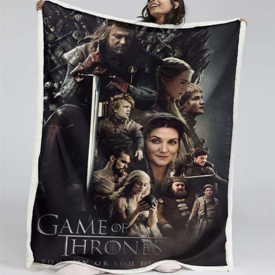 Game Of Thrones Alle Charaktere 04 Decke - Fleecedecke
